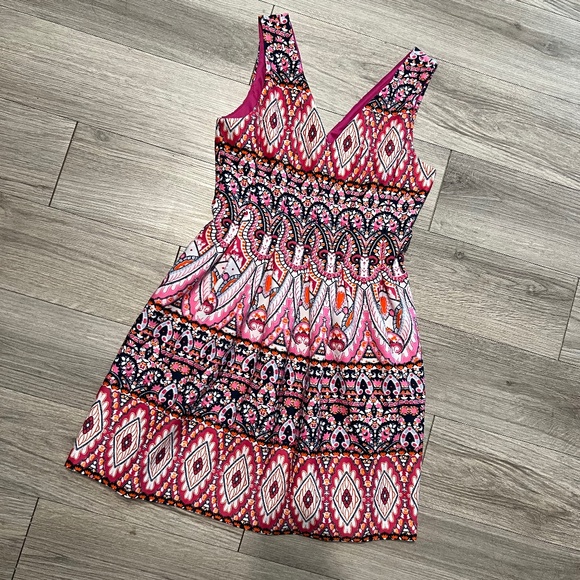 Vince Camuto patterned midi dress - Picture 1 of 8